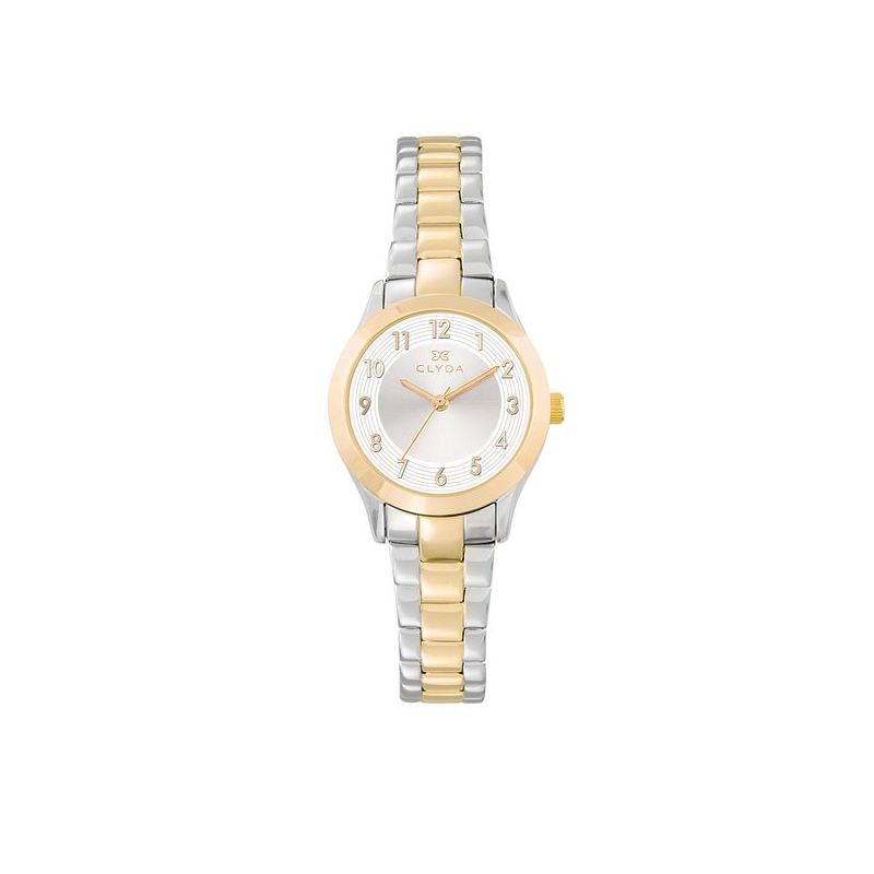 Montre CLYDA tout acier bicolore