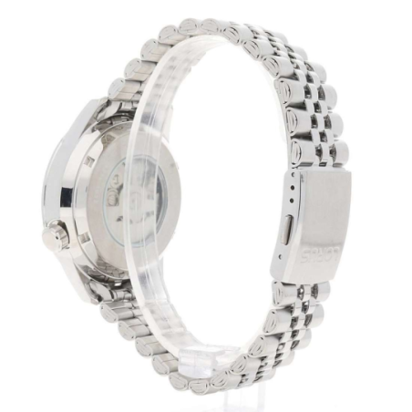 Montre homme LORUS automatique tout acier fond noir