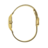 Montre LIP Churchill C18 boite carré tout acier doré bracelet milanais