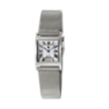 Montre LIP Churchill C18 boite carré tout acier bracelet milanais