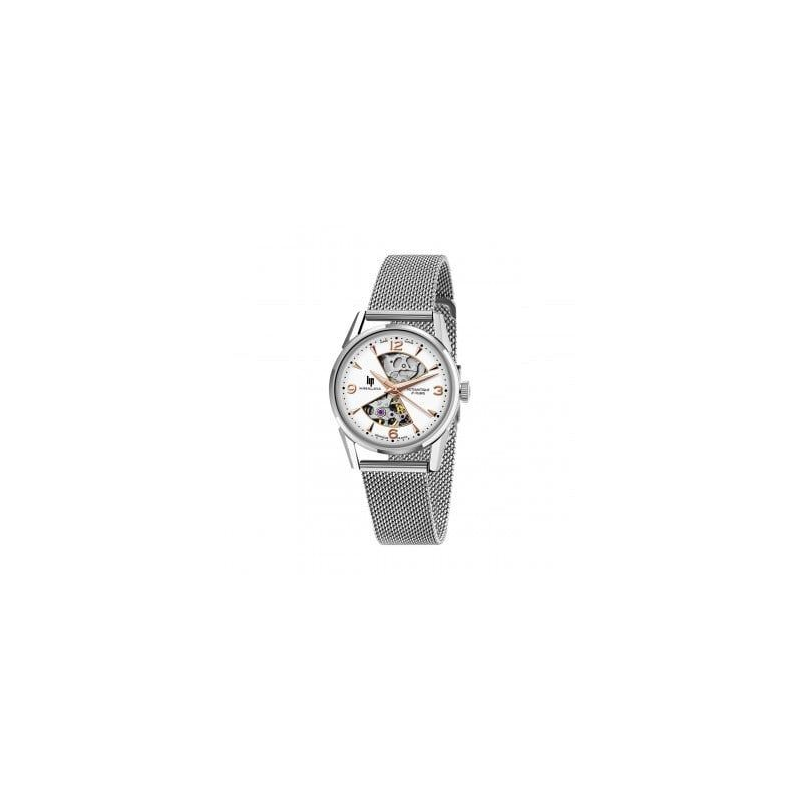 Montre dame LIP Himalaya automatique tout acier bracelet milanais