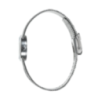 Montre LIP Henriette tout acier fond bleu bracelet manchette