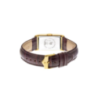 Montre LIP Churchill T18 boite doré bracelet cuir marron